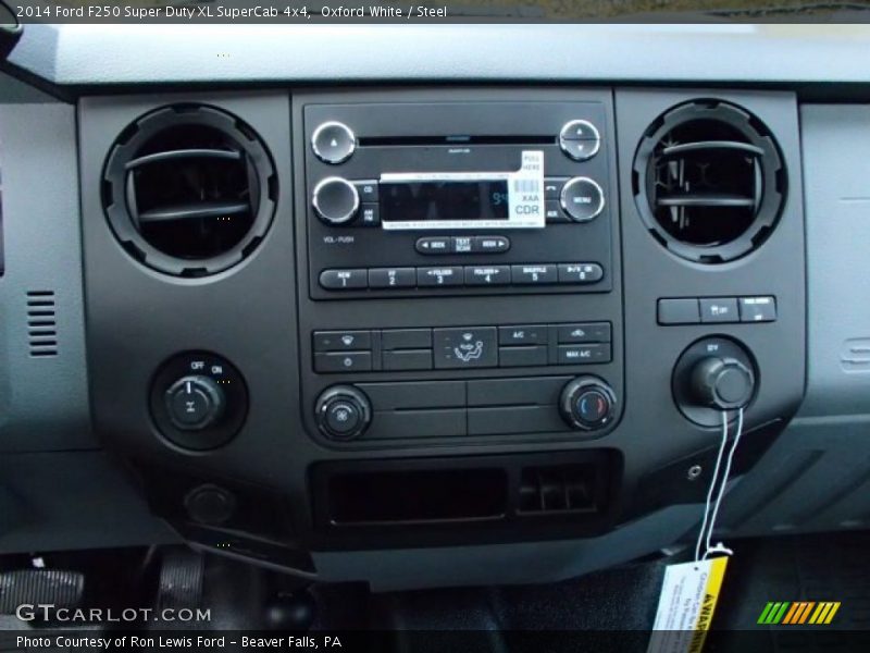 Oxford White / Steel 2014 Ford F250 Super Duty XL SuperCab 4x4