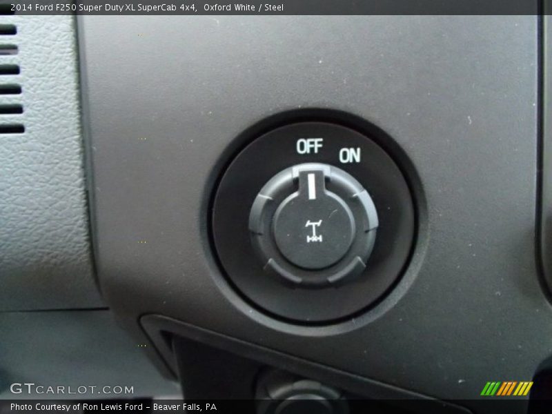 Oxford White / Steel 2014 Ford F250 Super Duty XL SuperCab 4x4