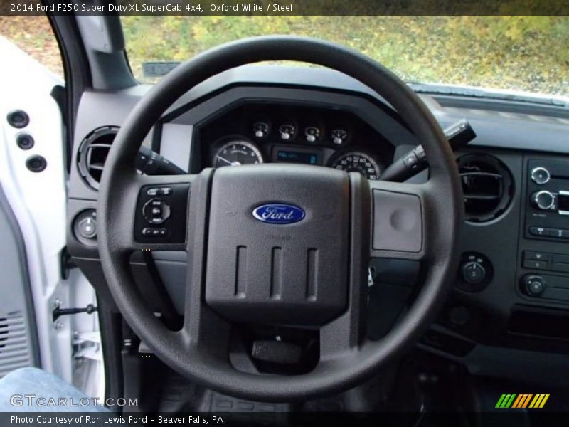Oxford White / Steel 2014 Ford F250 Super Duty XL SuperCab 4x4
