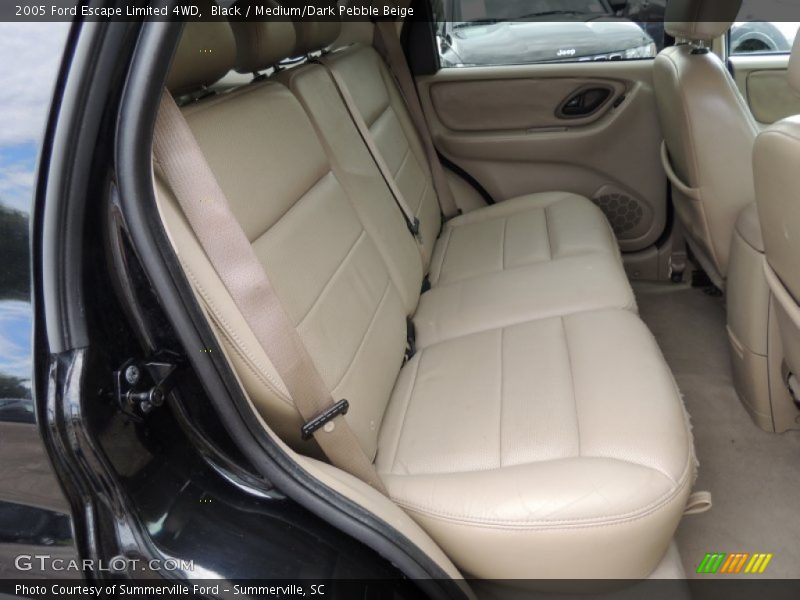 Black / Medium/Dark Pebble Beige 2005 Ford Escape Limited 4WD