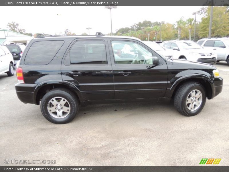 Black / Medium/Dark Pebble Beige 2005 Ford Escape Limited 4WD