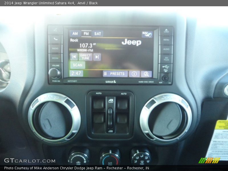 Anvil / Black 2014 Jeep Wrangler Unlimited Sahara 4x4