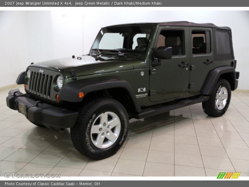 Front 3/4 View of 2007 Wrangler Unlimited X 4x4