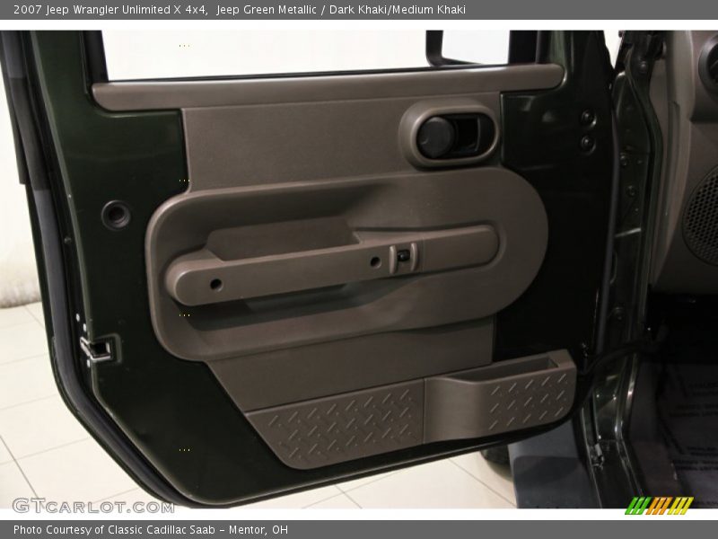 Jeep Green Metallic / Dark Khaki/Medium Khaki 2007 Jeep Wrangler Unlimited X 4x4