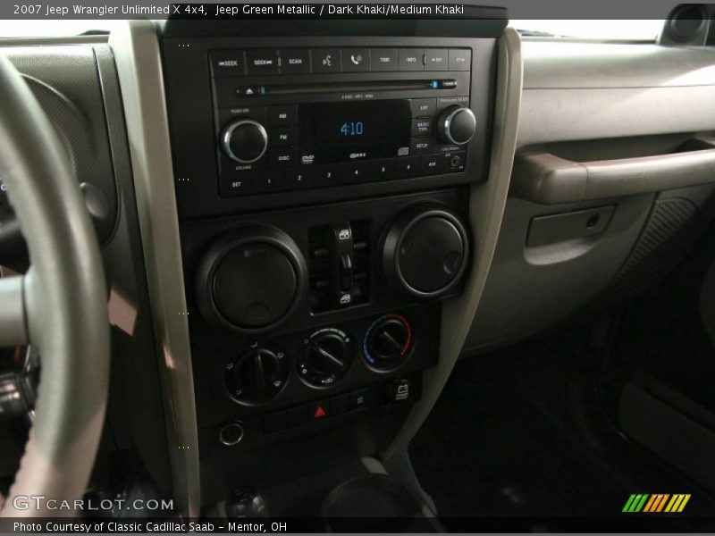 Jeep Green Metallic / Dark Khaki/Medium Khaki 2007 Jeep Wrangler Unlimited X 4x4
