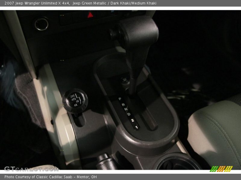Jeep Green Metallic / Dark Khaki/Medium Khaki 2007 Jeep Wrangler Unlimited X 4x4