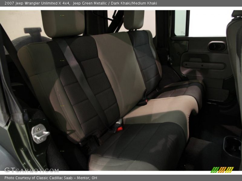 Jeep Green Metallic / Dark Khaki/Medium Khaki 2007 Jeep Wrangler Unlimited X 4x4