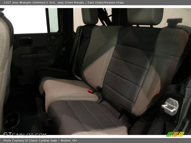 Jeep Green Metallic / Dark Khaki/Medium Khaki 2007 Jeep Wrangler Unlimited X 4x4