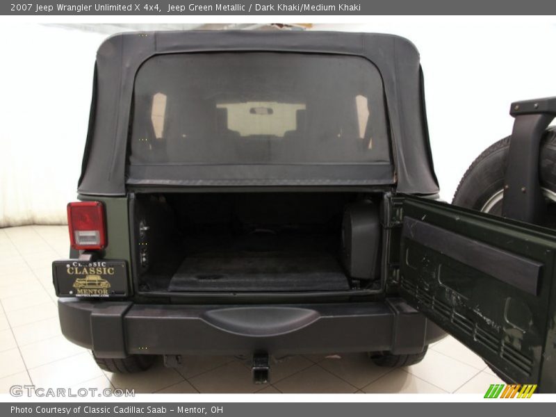 Jeep Green Metallic / Dark Khaki/Medium Khaki 2007 Jeep Wrangler Unlimited X 4x4