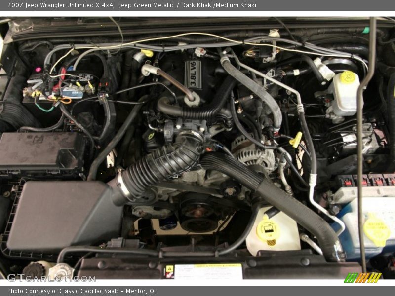 Jeep Green Metallic / Dark Khaki/Medium Khaki 2007 Jeep Wrangler Unlimited X 4x4