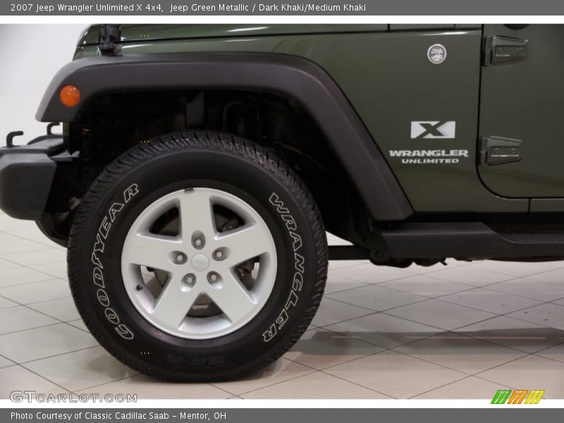 Jeep Green Metallic / Dark Khaki/Medium Khaki 2007 Jeep Wrangler Unlimited X 4x4
