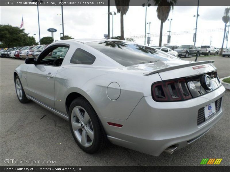 Ingot Silver / Charcoal Black 2014 Ford Mustang GT Coupe