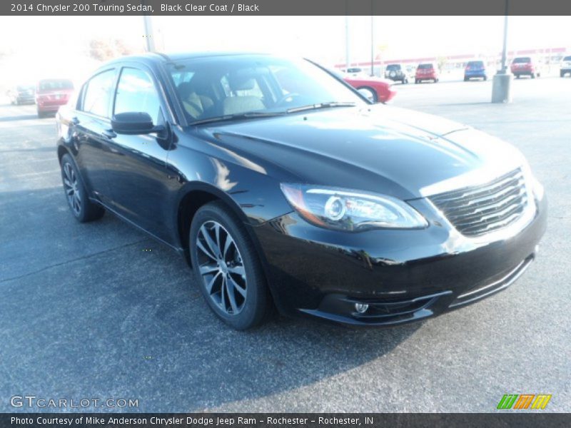 Black Clear Coat / Black 2014 Chrysler 200 Touring Sedan