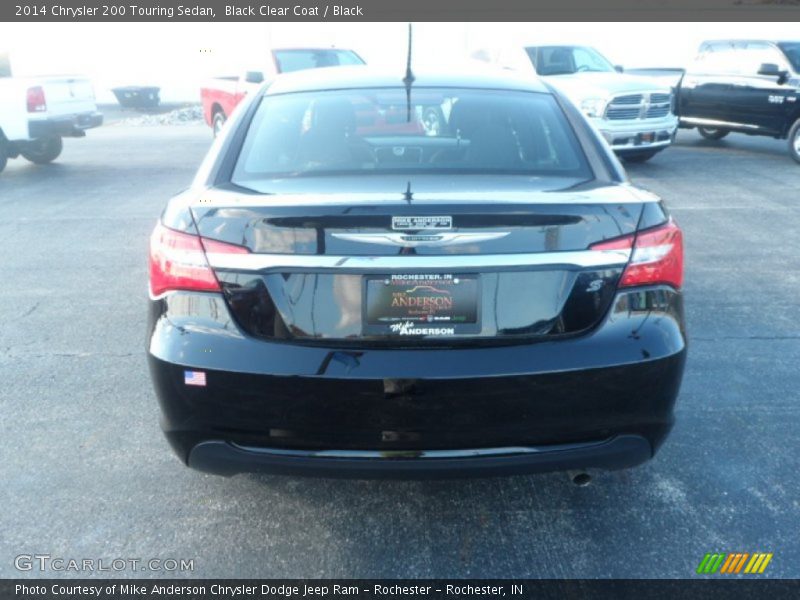 Black Clear Coat / Black 2014 Chrysler 200 Touring Sedan