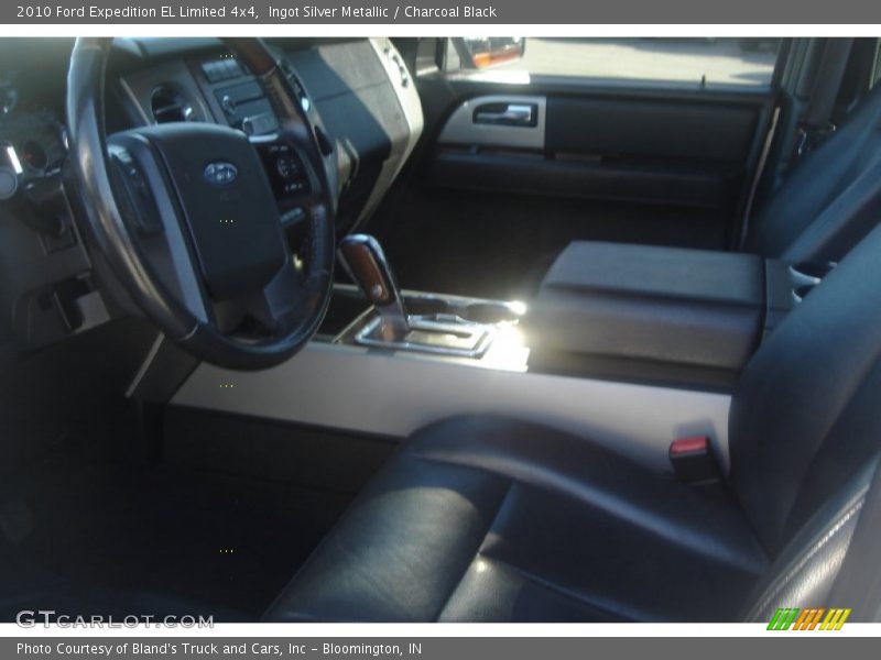 Ingot Silver Metallic / Charcoal Black 2010 Ford Expedition EL Limited 4x4