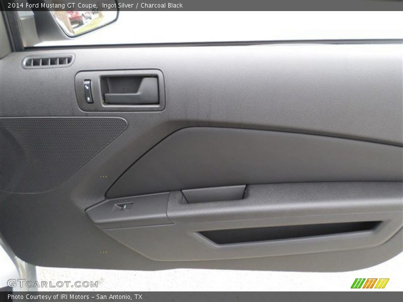 Ingot Silver / Charcoal Black 2014 Ford Mustang GT Coupe