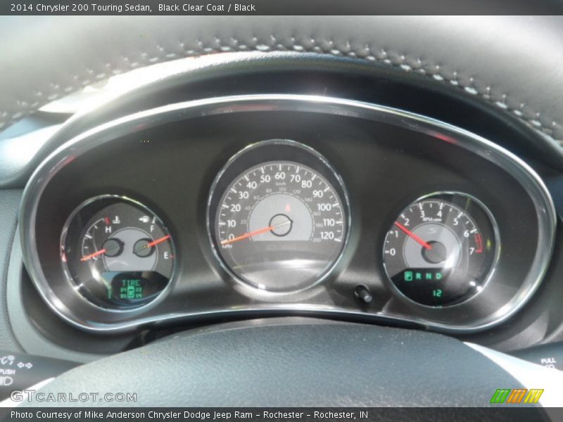 Black Clear Coat / Black 2014 Chrysler 200 Touring Sedan