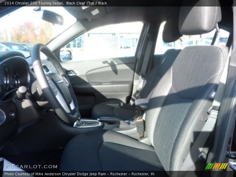 Black Clear Coat / Black 2014 Chrysler 200 Touring Sedan