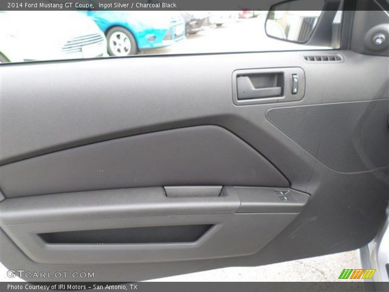 Ingot Silver / Charcoal Black 2014 Ford Mustang GT Coupe