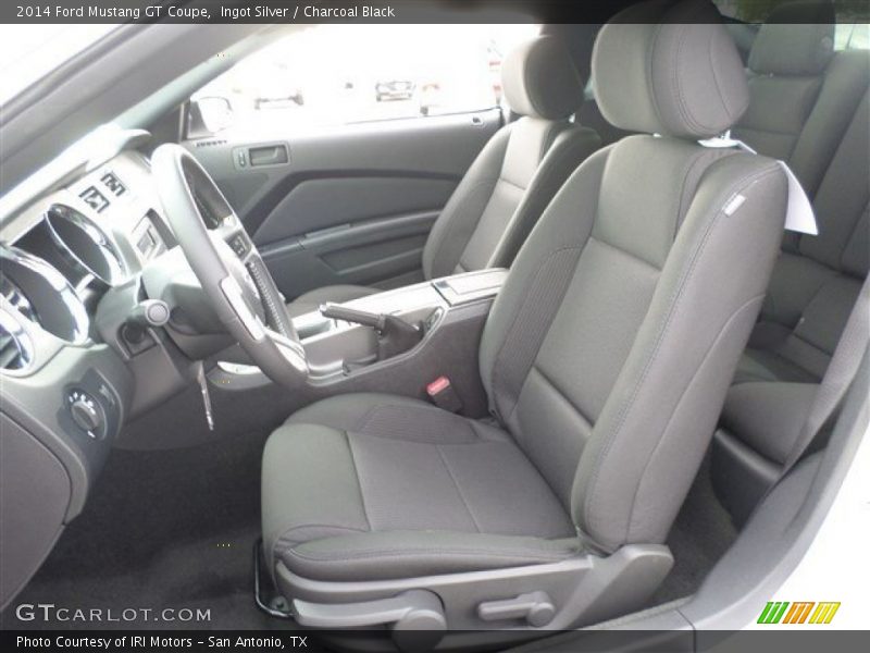 Ingot Silver / Charcoal Black 2014 Ford Mustang GT Coupe