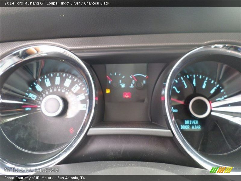 Ingot Silver / Charcoal Black 2014 Ford Mustang GT Coupe