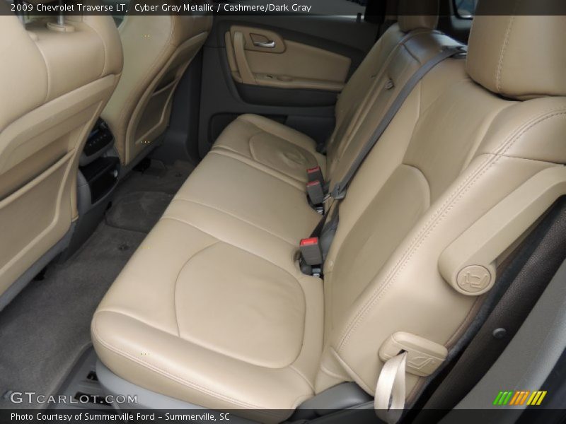 Cyber Gray Metallic / Cashmere/Dark Gray 2009 Chevrolet Traverse LT