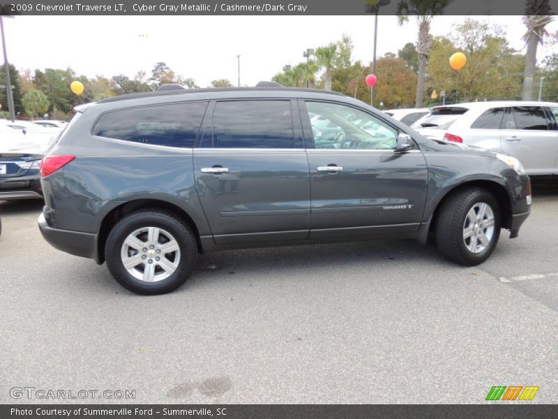 Cyber Gray Metallic / Cashmere/Dark Gray 2009 Chevrolet Traverse LT