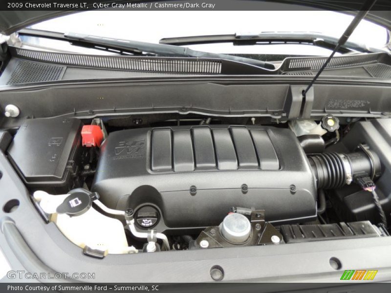 Cyber Gray Metallic / Cashmere/Dark Gray 2009 Chevrolet Traverse LT