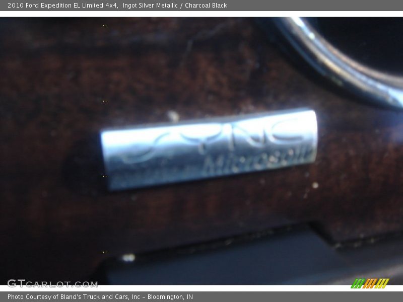 Ingot Silver Metallic / Charcoal Black 2010 Ford Expedition EL Limited 4x4