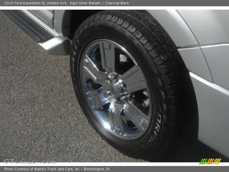 Ingot Silver Metallic / Charcoal Black 2010 Ford Expedition EL Limited 4x4