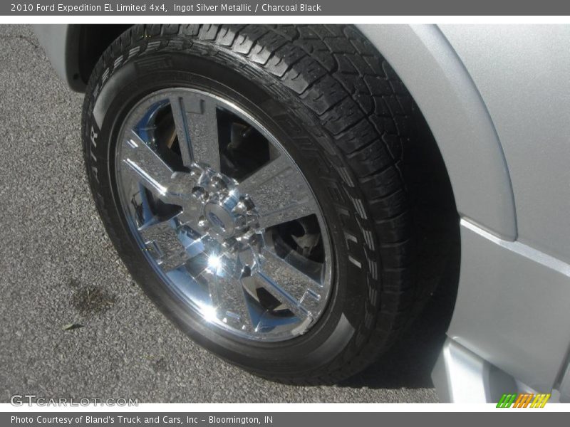 Ingot Silver Metallic / Charcoal Black 2010 Ford Expedition EL Limited 4x4