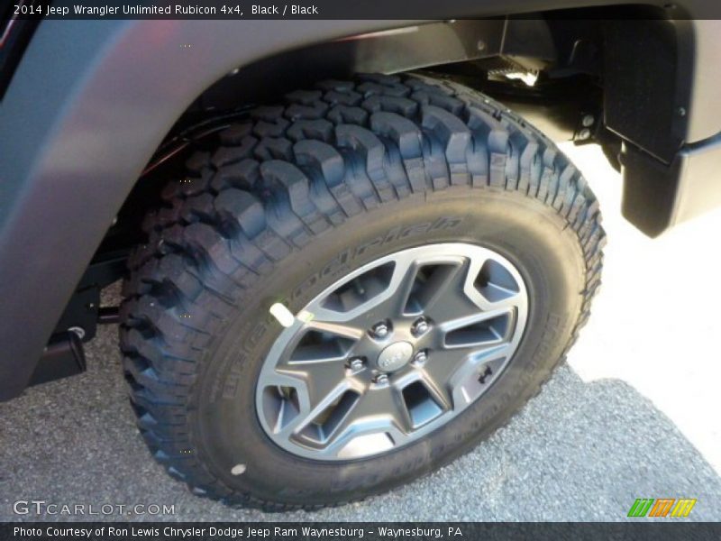 Black / Black 2014 Jeep Wrangler Unlimited Rubicon 4x4