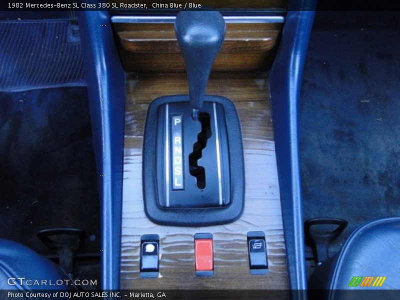  1982 SL Class 380 SL Roadster 4 Speed Automatic Shifter
