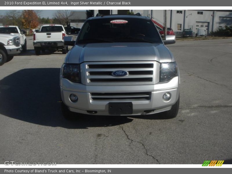 Ingot Silver Metallic / Charcoal Black 2010 Ford Expedition EL Limited 4x4