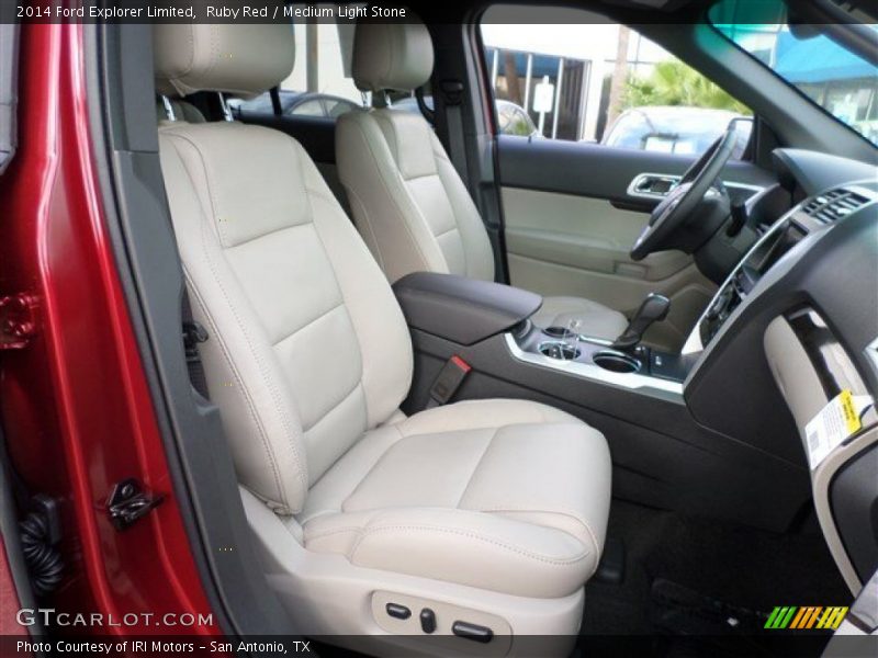 Ruby Red / Medium Light Stone 2014 Ford Explorer Limited