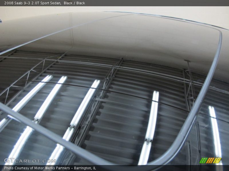 Black / Black 2008 Saab 9-3 2.0T Sport Sedan