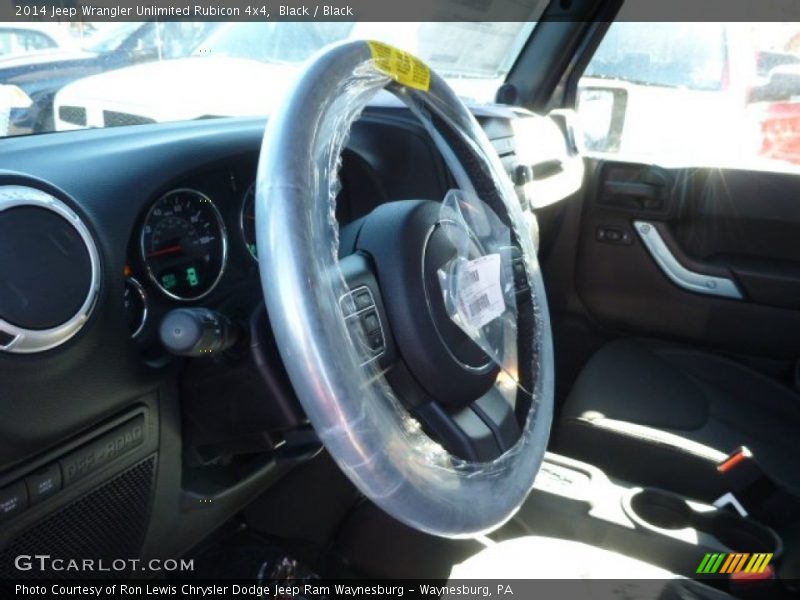 Black / Black 2014 Jeep Wrangler Unlimited Rubicon 4x4