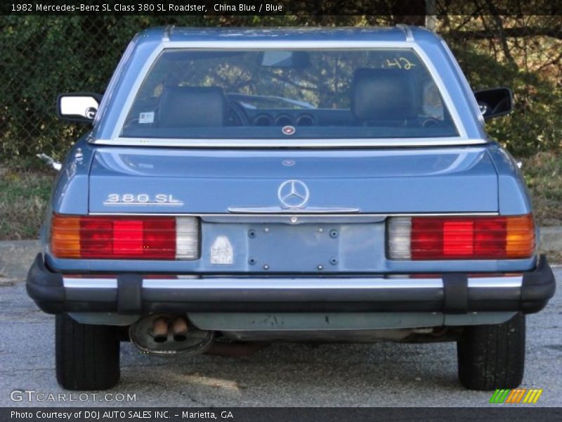  1982 SL Class 380 SL Roadster China Blue