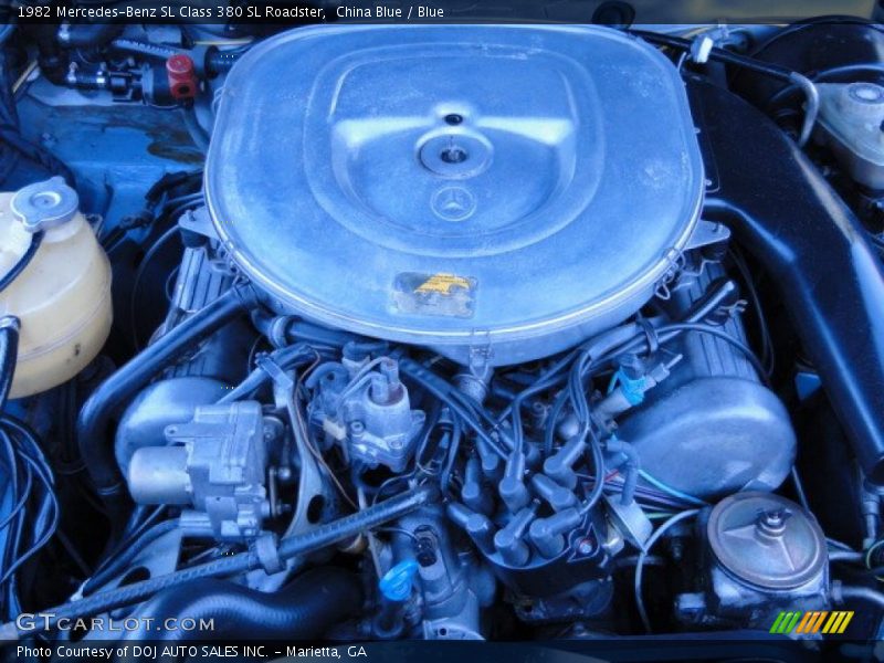  1982 SL Class 380 SL Roadster Engine - 3.8 Liter SOHC V8