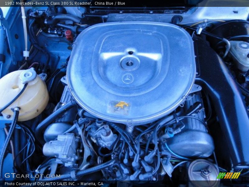  1982 SL Class 380 SL Roadster Engine - 3.8 Liter SOHC V8