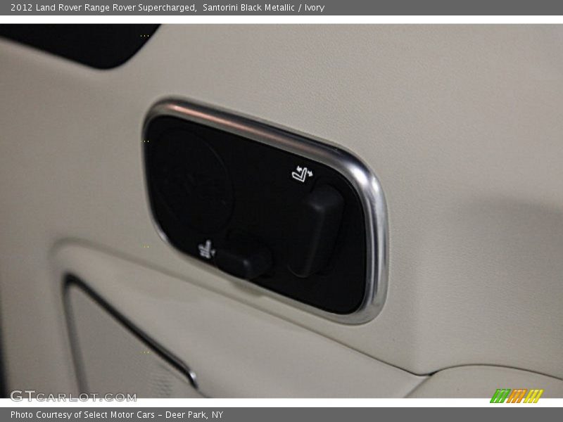 Santorini Black Metallic / Ivory 2012 Land Rover Range Rover Supercharged