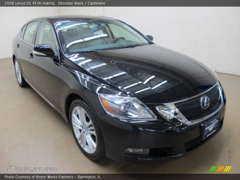 Obsidian Black / Cashmere 2008 Lexus GS 450h Hybrid