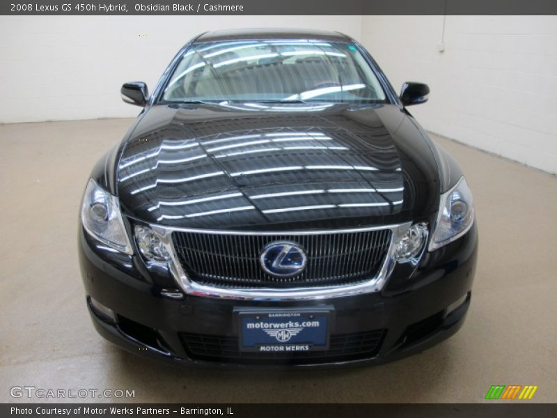 Obsidian Black / Cashmere 2008 Lexus GS 450h Hybrid