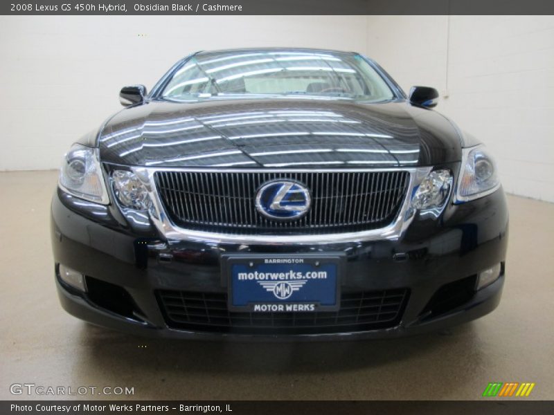 Obsidian Black / Cashmere 2008 Lexus GS 450h Hybrid