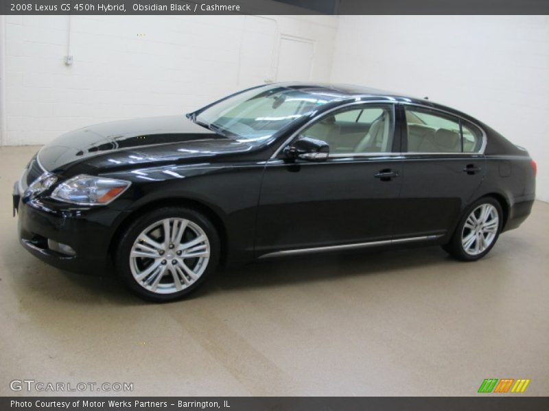 Obsidian Black / Cashmere 2008 Lexus GS 450h Hybrid