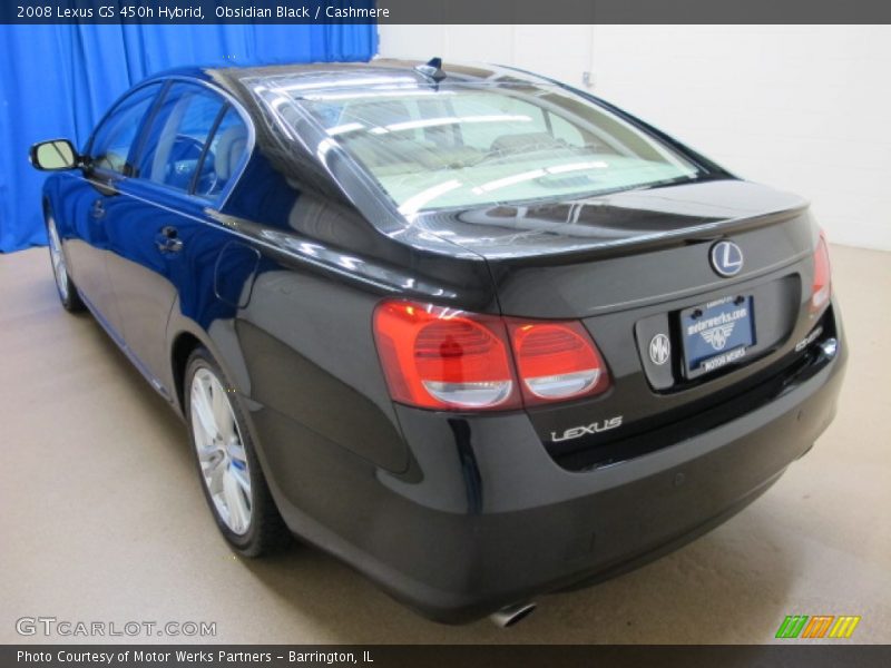 Obsidian Black / Cashmere 2008 Lexus GS 450h Hybrid