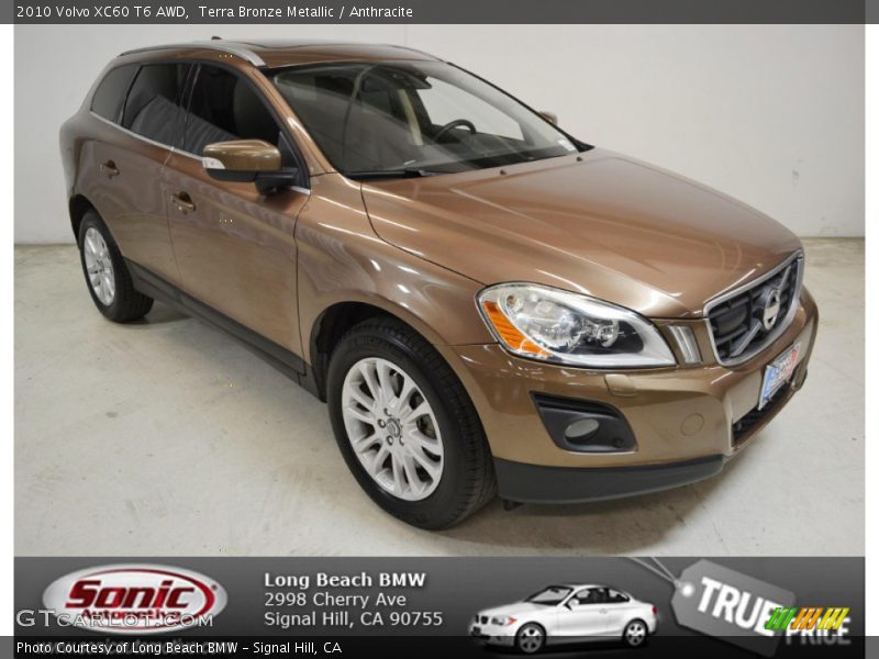 Terra Bronze Metallic / Anthracite 2010 Volvo XC60 T6 AWD
