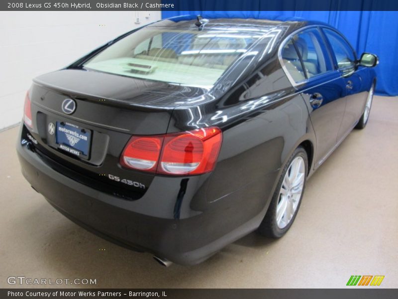 Obsidian Black / Cashmere 2008 Lexus GS 450h Hybrid