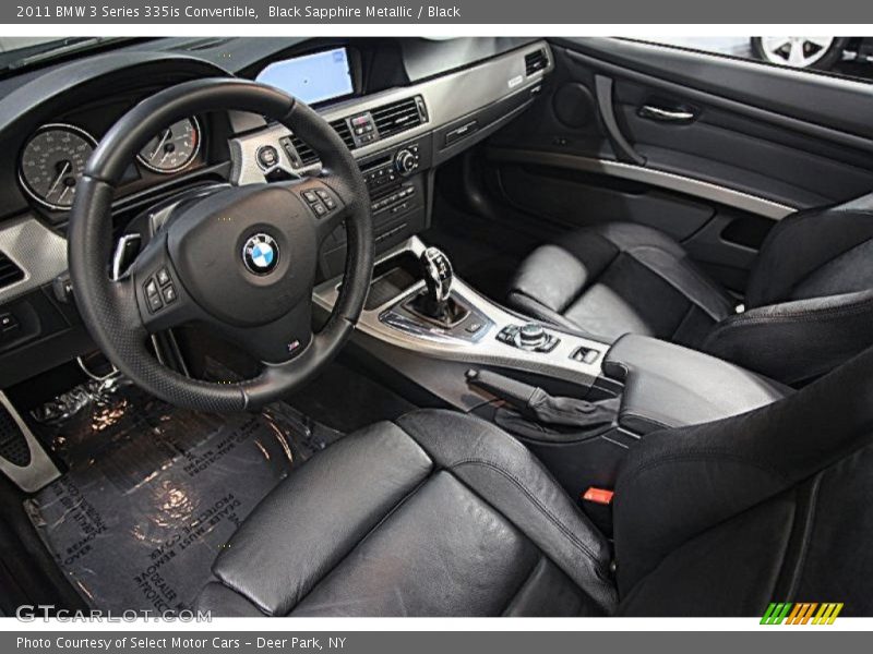 Black Sapphire Metallic / Black 2011 BMW 3 Series 335is Convertible