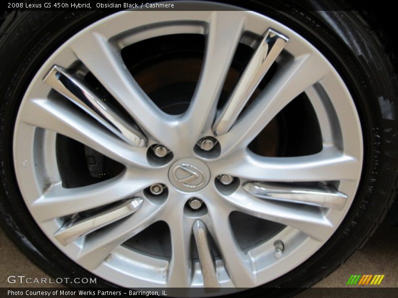 Obsidian Black / Cashmere 2008 Lexus GS 450h Hybrid